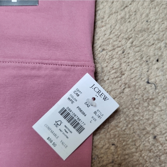 NWT! PINK CROPPED LEGGINGS! - Picture 6 of 7